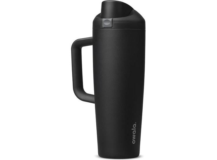 OWALA FREESIP BOTELLA DE AGUA DE ACERO INOXIDABLE AISLADA, CON POPOTE Y ASA LATERAL, BPA LIBRE Y A PRUEBA DE FUGAS - 1