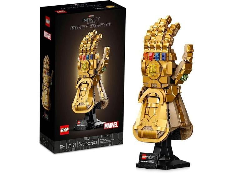 LEGO MARVEL INFINITY GAUNTLET SET JUEGO DE GUANTES COLECCIONABLES DE THANOS CON PIEDRAS DEL INFINITO - 1