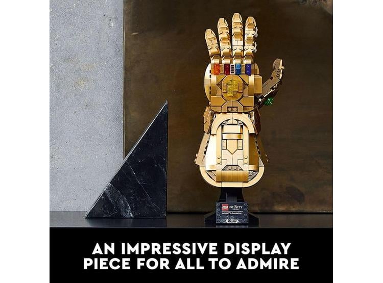 LEGO MARVEL INFINITY GAUNTLET SET JUEGO DE GUANTES COLECCIONABLES DE THANOS CON PIEDRAS DEL INFINITO - 4