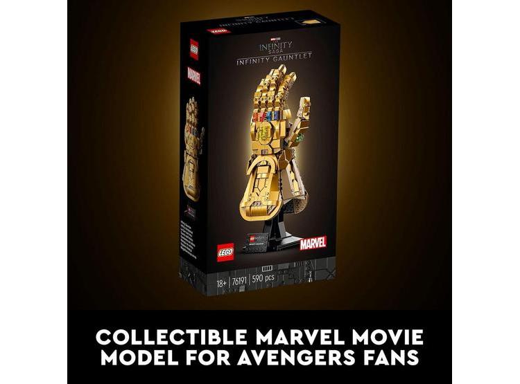 LEGO MARVEL INFINITY GAUNTLET SET JUEGO DE GUANTES COLECCIONABLES DE THANOS CON PIEDRAS DEL INFINITO - 5