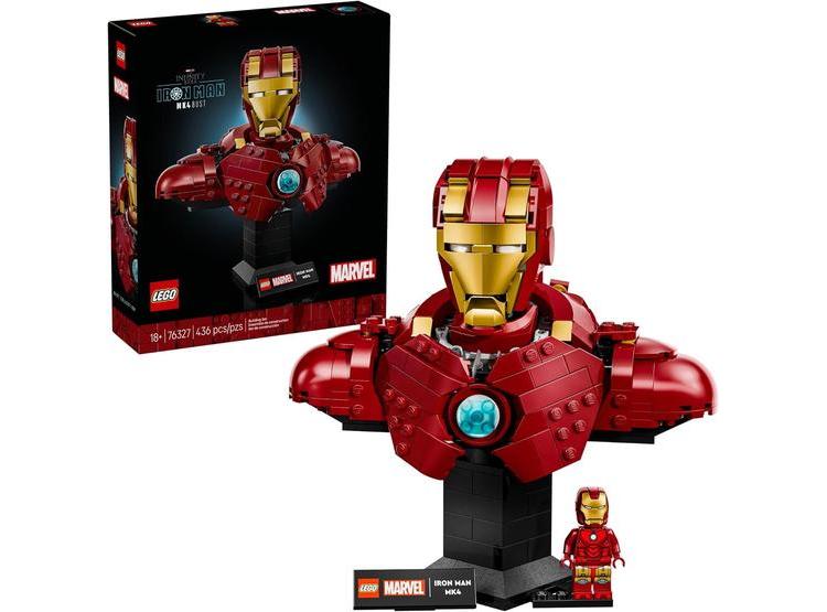 LEGO IRON MAN MK4 - SET DE CONSTRUCCIÓN ADULTO CON MINIFIGURA DE IRON MAN - 1