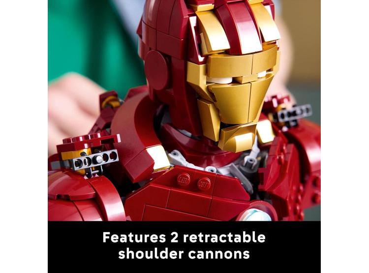 LEGO IRON MAN MK4 - SET DE CONSTRUCCIÓN ADULTO CON MINIFIGURA DE IRON MAN - 3
