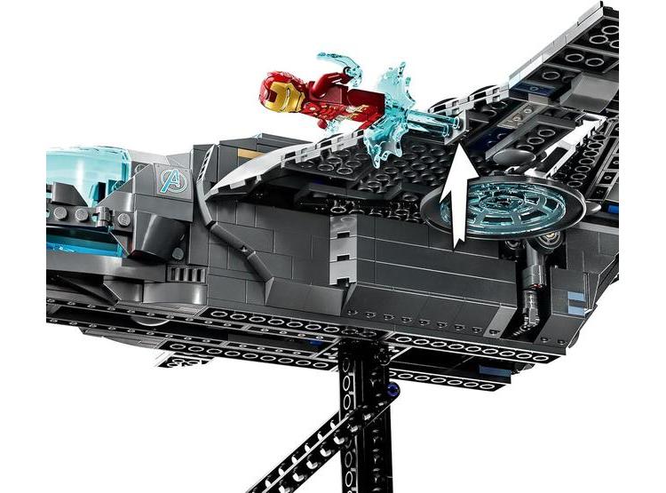 LEGO MARVEL QUINJET CON MINIFIGURAS DE THOR, IRON MAN, VIUDA NEGRA, LOKI Y CAPITÁN AMÉRICA, SAGA DEL INFINITO - 3