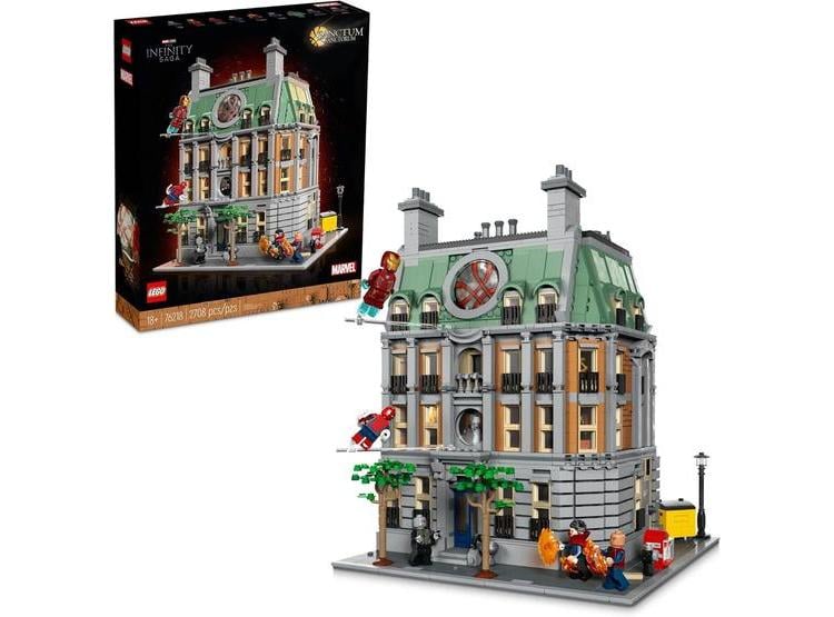 LEGO MARVEL SANCTUM SANCTORUM, MODULAR DE PELÍCULA LOS VENGADORES, INCLUYE MINIFIGURAS DE DOCTOR STRANGE Y MÁS - 1