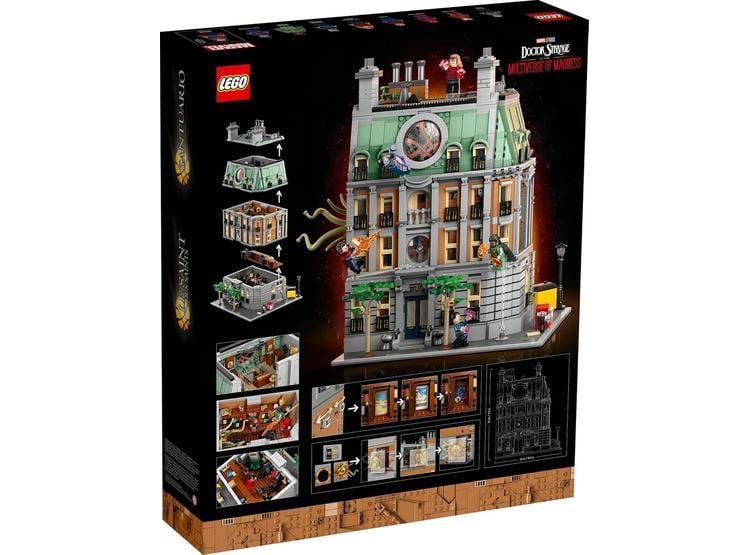 LEGO MARVEL SANCTUM SANCTORUM, MODULAR DE PELÍCULA LOS VENGADORES, INCLUYE MINIFIGURAS DE DOCTOR STRANGE Y MÁS - 4