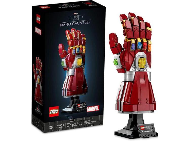 LEGO MARVEL NANO GAUNTLET DE IRON MAN, MODELO 76223 DE AVENGERS: ENDGAME, COLECCIONABLE PARA ADULTOS - 1