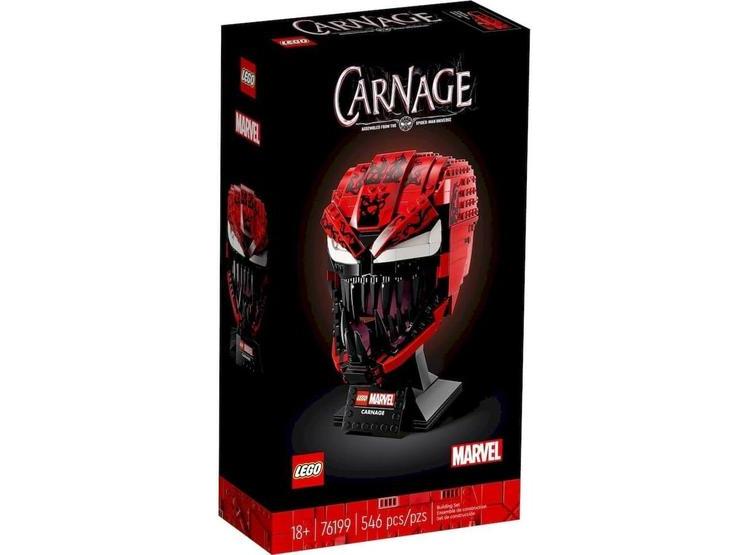 LEGO MARVEL SPIDER-MAN CARNAGE 76199, SET PARA CREAR RÉPLICA DE VILLANO, IDEAL PARA FANÁTICOS ADULTOS - 1