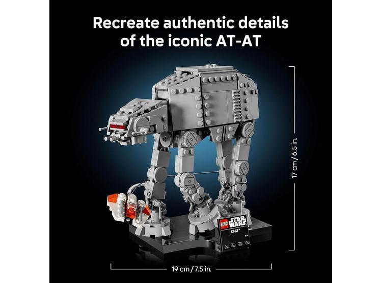 LEGO STAR WARS AT-AT WALKER PARA ADULTOS, COLECCIÓN Y DECORACIÓN. REGALO PERFECTO PARA FANS DE LA SAGA - 3
