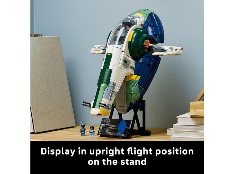 SET LEGO STAR WARS NAVE FIRESPRAY DE JANGO FETT PARA ADULTOS, KIT COLECCIONABLE DECORATIVO, IDEA DE REGALO DIY - 3