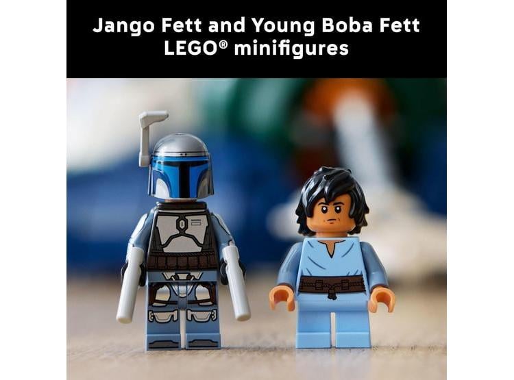 SET LEGO STAR WARS NAVE FIRESPRAY DE JANGO FETT PARA ADULTOS, KIT COLECCIONABLE DECORATIVO, IDEA DE REGALO DIY - 4