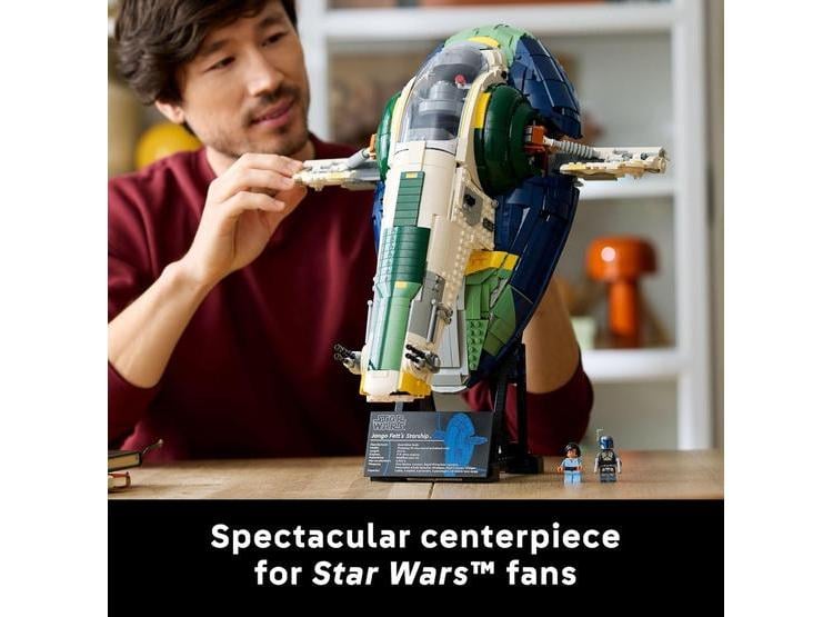 SET LEGO STAR WARS NAVE FIRESPRAY DE JANGO FETT PARA ADULTOS, KIT COLECCIONABLE DECORATIVO, IDEA DE REGALO DIY - 5