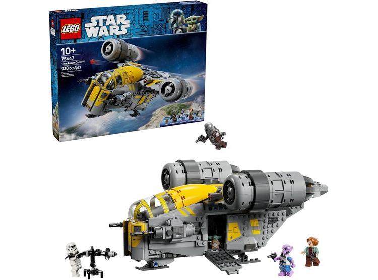 LEGO STAR WARS: THE MANDALORIAN Y GROGU THE RAZOR CREST PARA FANÁTICOS DE TODAS LAS EDADES - 1
