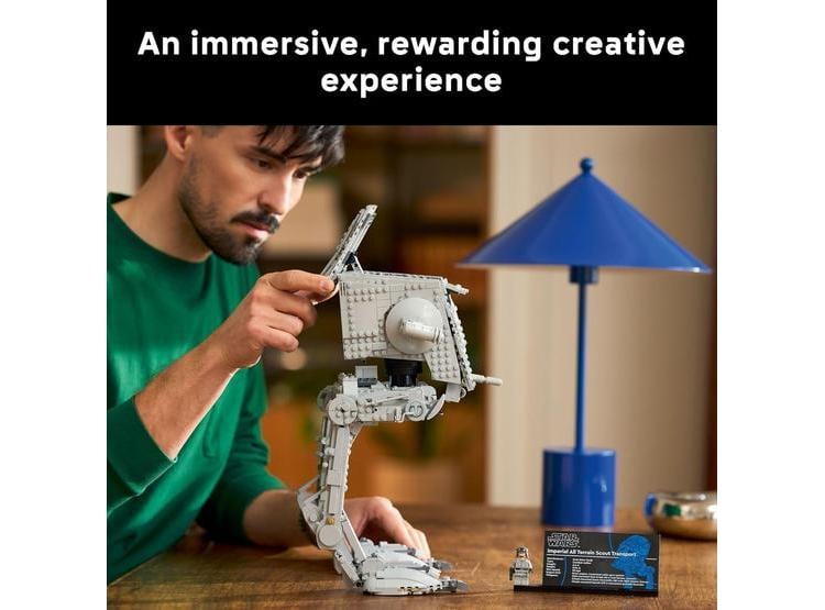 LEGO STAR WARS AT-ST WALKER: BLOQUES DE CONSTRUCCIÓN PARA ADULTOS, FANS 18+, MODELO COLECCIONABLE DE LAS FUERZAS IMPERIALES - 2
