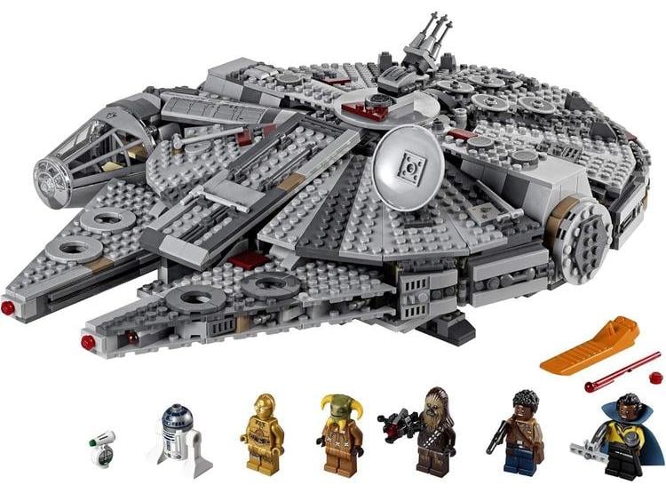 LEGO STAR WARS MILLENNIUM FALCON 75257, SET DE CONSTRUCCIÓN CON MINIFIGURAS INCLUIDAS - 4