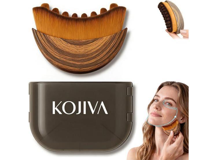 CEPILLO MASAJEADOR FACIAL LINFÁTICO, ESCULPE, REDUCE HINCHAZÓN Y PAPADA, MEJORA BRILLO DE LA PIEL - 1