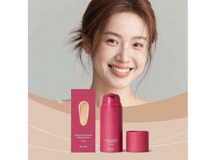 BASE LÍQUIDA QUE CAMBIA DE COLOR YSZBIAY ACABADO NATURAL 30ML - 7