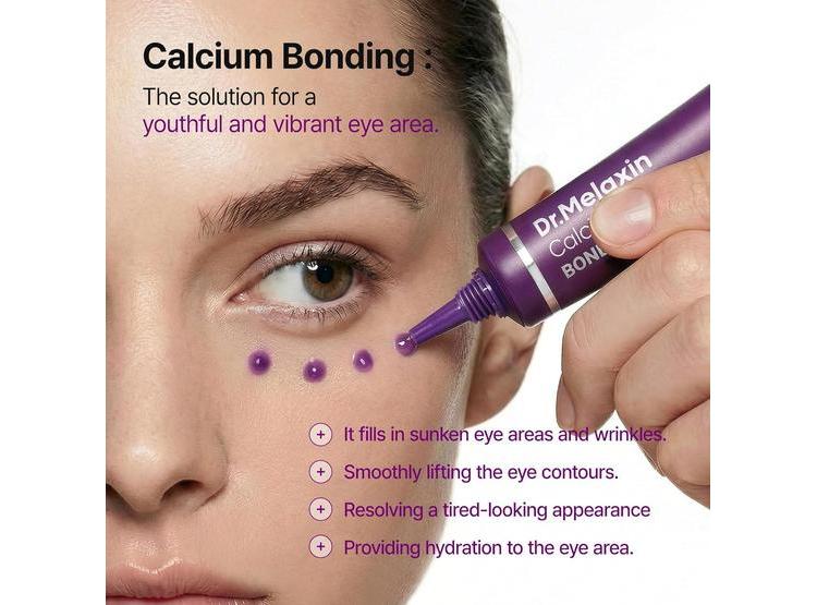 DR.MELAXIN CREMA REAFIRMANTE CON PÉPTIDOS Y REBORNIC PARA ARRUGAS, OJERAS E HIDRATACIÓN DE OJOS - 2