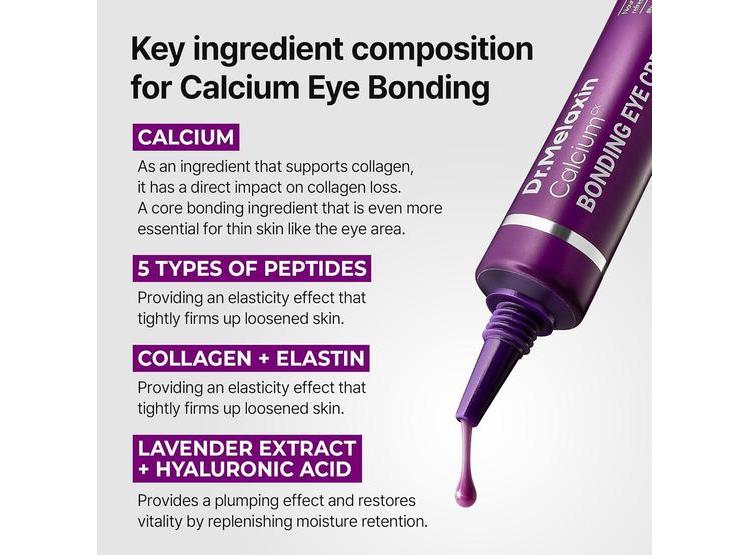 DR.MELAXIN CREMA REAFIRMANTE CON PÉPTIDOS Y REBORNIC PARA ARRUGAS, OJERAS E HIDRATACIÓN DE OJOS - 6