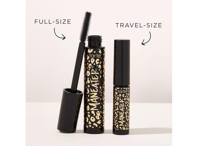 MÁSCARA TARTE MANEATER RIZO Y VOLUMEN EXTREMOS MAQUILLAJE RIZADO NEGRO 9ML - 8