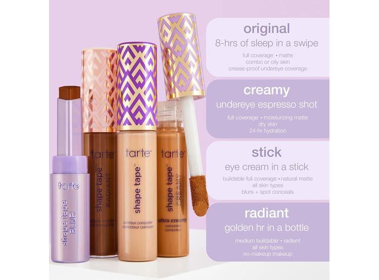 CORRECTOR TARTE SHAPE TAPE MATE COBERTURA COMPLETA PARA OJERAS VEGANO - 9