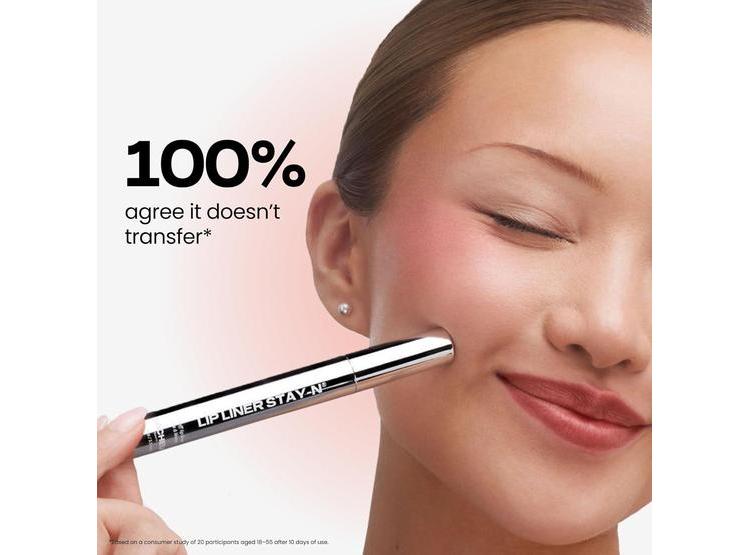 SACHEU LIP LINER STAY-N PEEL OFF LABIAL CON ÁCIDO HIALURÓNICO, VITAMINA E, MATE, RESISTENTE AL AGUA, VEGANO Y CRUELTY-FREE - 4