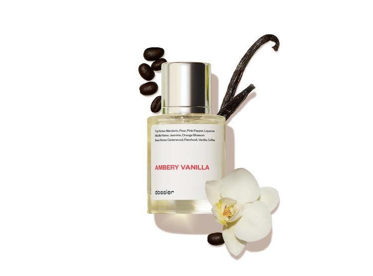 FRAGANCIA AMBERY VANILLA EAU DE PARFUM INSPIRADA EN BLACK OPIUM LARGA DURACIÓN VEGANO SIN PARABENOS - 1