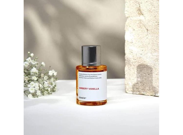 FRAGANCIA AMBERY VANILLA EAU DE PARFUM INSPIRADA EN BLACK OPIUM LARGA DURACIÓN VEGANO SIN PARABENOS - 6