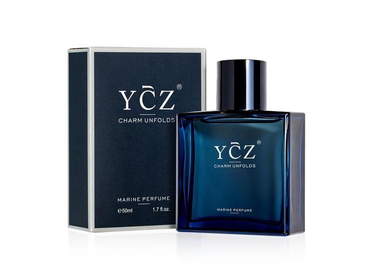 YCZ CHARM UNFOLDS PERFUME MARINO, EAU DE PARFUM DE LARGA DURACIÓN PARA HOMBRES, FRAGANCIA ORIENTAL AMADERADA - 1