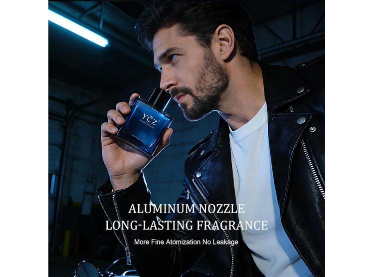 YCZ CHARM UNFOLDS PERFUME MARINO, EAU DE PARFUM DE LARGA DURACIÓN PARA HOMBRES, FRAGANCIA ORIENTAL AMADERADA - 3