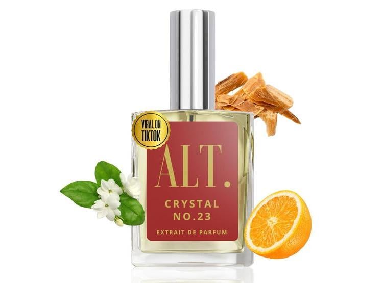 PERFUME CRYSTAL NO. 23 DE ALT, INSPIRADO EN BACCARAT ROUGE 540, UNISEX Y DURADERO - 1
