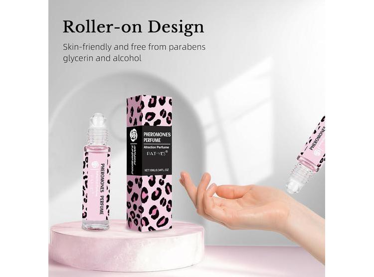 PERFUME CON FEROMONAS PARA MUJERES, AROMA DULCE Y DURADERO, ACEITE ROLL ON - 2