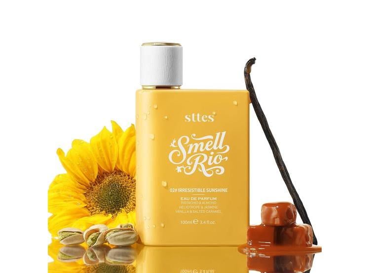 STTES PERFUME IRRESISTIBLE SUNSHINE PARA MUJERES CON PISTACHO, VAINILLA Y CARAMELO SALADO, EAU DE PERFUME DULCE - 1