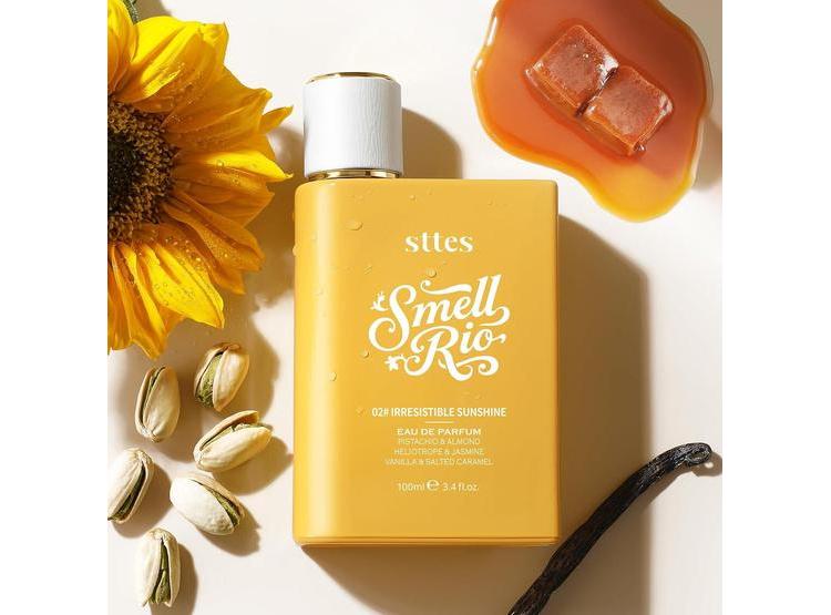 STTES PERFUME IRRESISTIBLE SUNSHINE PARA MUJERES CON PISTACHO, VAINILLA Y CARAMELO SALADO, EAU DE PERFUME DULCE - 6