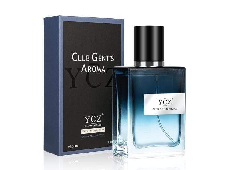 YCZ CLUB PERFUME PARA HOMBRES, COLONIA DURADERA IDEAL PARA CLUBES NOCTURNOS CON NOTAS AMADERADAS AROMÁTICAS - 1
