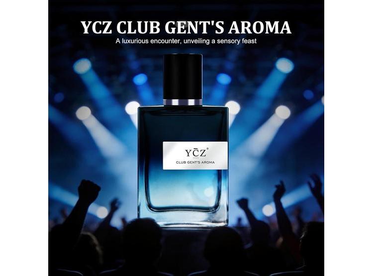 YCZ CLUB PERFUME PARA HOMBRES, COLONIA DURADERA IDEAL PARA CLUBES NOCTURNOS CON NOTAS AMADERADAS AROMÁTICAS - 6