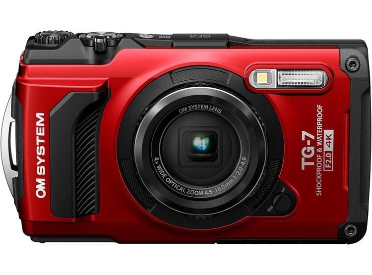 OLYMPUS TOUGH TG-7: CÁMARA SUBACUÁTICA ROJA, VIDEO 4K, ALTA RESOLUCIÓN, IDEAL PARA AVENTURAS EXTREMAS - 1