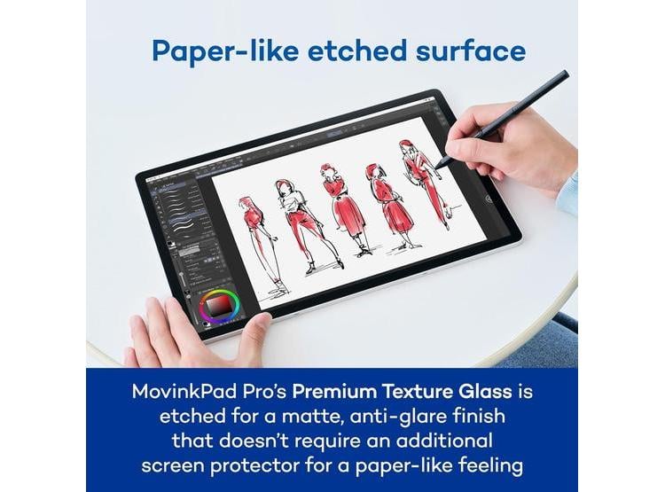 WACOM MOVINKPAD PRO 14, TABLETA GRÁFICA ANDROID CON PANTALLA OLED, PRO PEN 3, 12GB RAM, 256GB ALMACENAMIENTO - 5