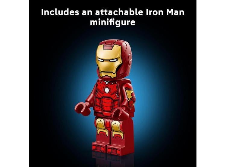LEGO MARVEL IRON MAN MARK 3 EDICIÓN DE COLECCIONISTAS - SET DE CONSTRUCCIÓN CON MINIFIGURA PARA ADULTOS - 4