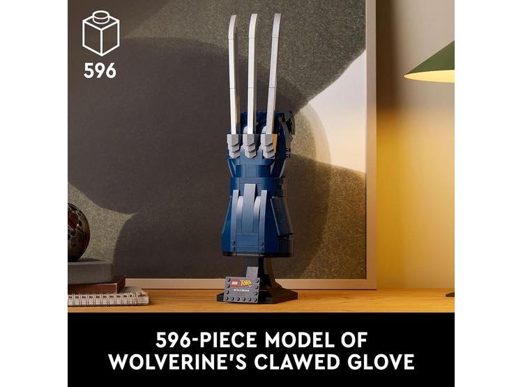 LEGO WOLVERINE ADAMANTIUM CLAW DE 1997 CON 596 PIEZAS, PARA FANÁTICOS DE MARVEL Y COLECCIONISTAS ADULTOS - 2