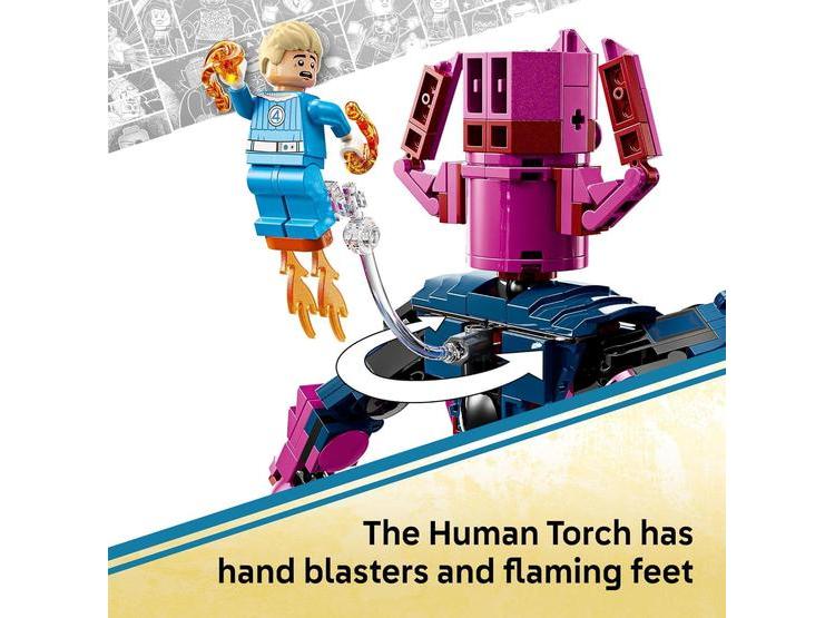 LEGO MARVEL 4 FANTÁSTICOS VS. GALACTUS - JUGUETE CON MINIFIGURAS DE SUPERHÉROES - 3