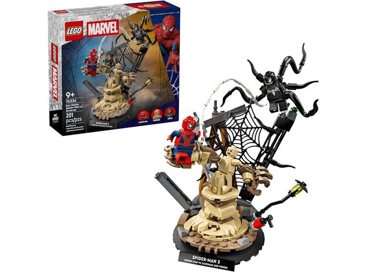 JUGUETE LEGO MARVEL SPIDER-MAN VS. SANDMAN CON MINIFIGURAS PARA NIÑOS Y NIÑAS A PARTIR DE 9 AÑOS - 1
