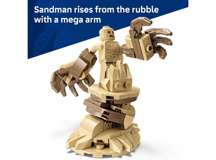 JUGUETE LEGO MARVEL SPIDER-MAN VS. SANDMAN CON MINIFIGURAS PARA NIÑOS Y NIÑAS A PARTIR DE 9 AÑOS - 4