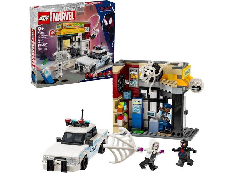 LEGO MARVEL: MILES MORALES VS. THE SPOT CON FIGURAS Y COCHE. DIVERSIÓN CREATIVA PARA NIÑOS DE 9 AÑOS O MÁS - 1
