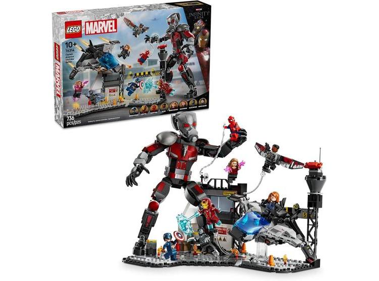 LEGO MARVEL: CAPITÁN AMÉRICA GUERRA CIVIL, SET DE CONSTRUCCIÓN CON MINIFIGURAS - 1