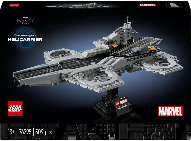 LEGO HELITRANSPORTE DE LOS VENGADORES CON 509 PIEZAS, SAGA MARVEL - 7