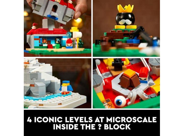 LEGO SUPER MARIO 64 BLOQUE DE INTERROGACIÓN PARA ADULTOS CON MINIFIGURAS Y NIVELES - 2