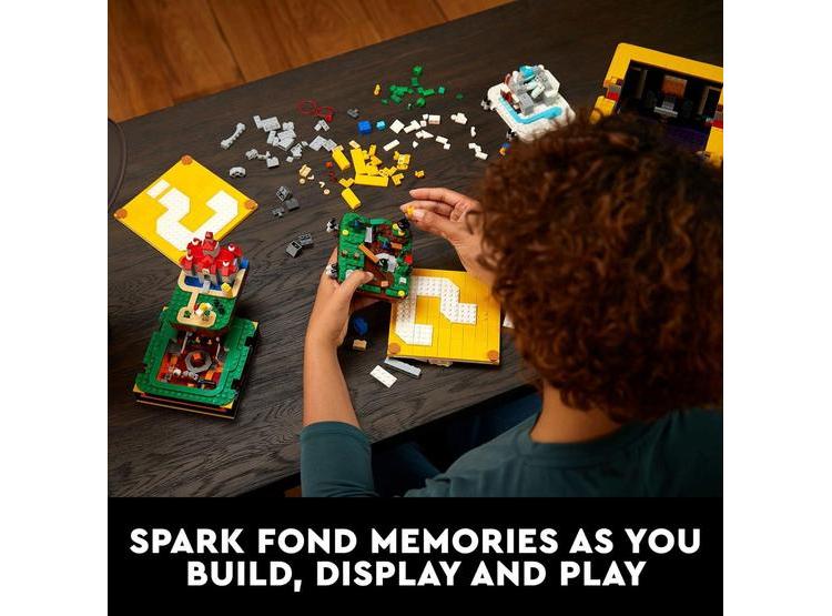 LEGO SUPER MARIO 64 BLOQUE DE INTERROGACIÓN PARA ADULTOS CON MINIFIGURAS Y NIVELES - 5