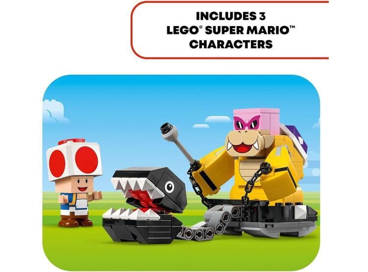 LEGO SUPER MARIO CON PERSONAJES DE NINTENDO, JUEGO DE CASTILLO DE PEACH CON ROY, SET DE CONSTRUCCIÓN PARA NIÑOS - 5