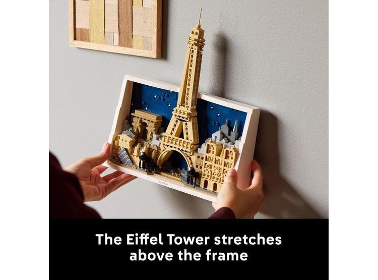 LEGO ARCHITECTURE PARÍS – SET DE CONSTRUCCIÓN PARA ADULTOS, DECO DIY, INCLUYE TORRE EIFFEL Y MÁS MONUMENTOS - 5