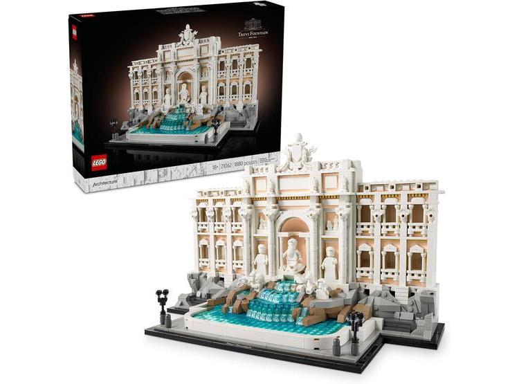 LEGO ARCHITECTURE FUENTE DE TREVI - MODELO COLECCIONABLE PARA EXHIBICIÓN PARA ADULTOS - REGALO IDEAL - 1